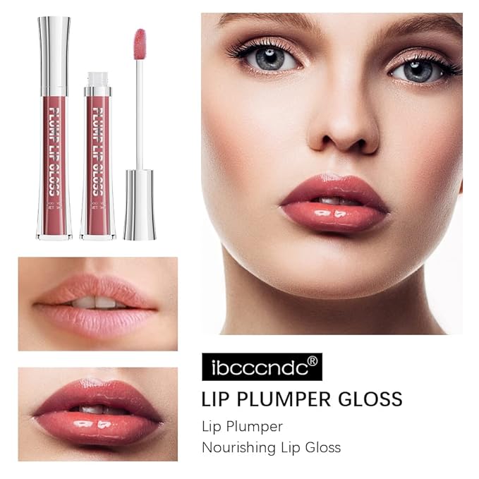 ibcccndc Lip Plumper gloss,Natural Lip Plumper,High Girls