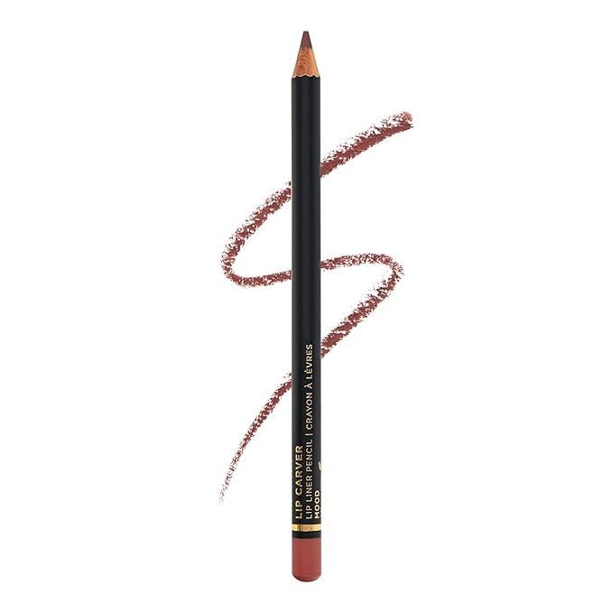 Lavaa Beauty LIP CARVER Lip Liner Pencil Creamy Long Lasting Wooden Lip Pencil | Waterproof Lip Liner | (Mood)
