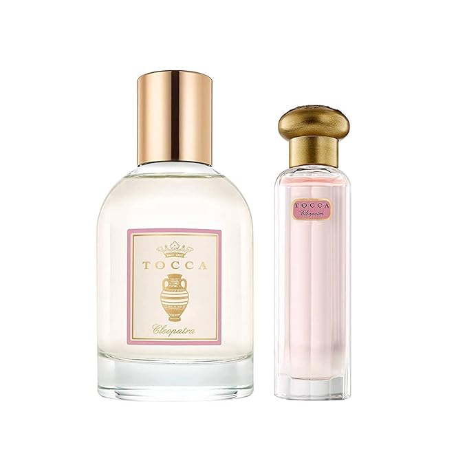 Tocca Dry Body Oil (100 ml) and Eau de Parfum (20 ml) in Cleopatra - Warm Floral, Grapefruit, Jasmine, Vanilla Musk