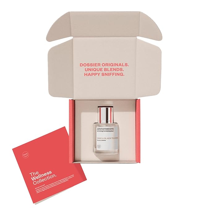 Dossier Original Eau de Parfum - Sage & Black Tea Renew - Unisex - Allure Best of Beauty Award Winner - 50 ML Long-lasting Perfume Crafted in France