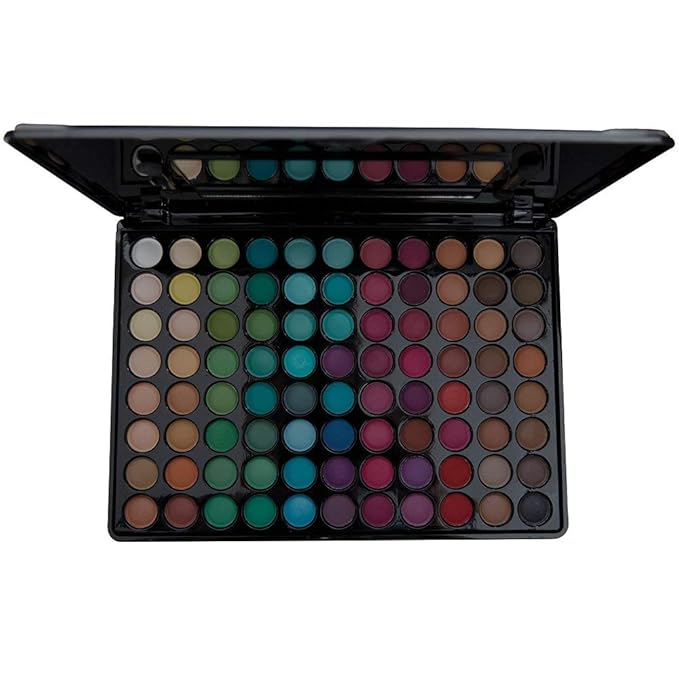 ForPro Professional Collection Bebeautiful Professional Makeup Eyeshadow with Applicators, 88-Color Palette, Matte