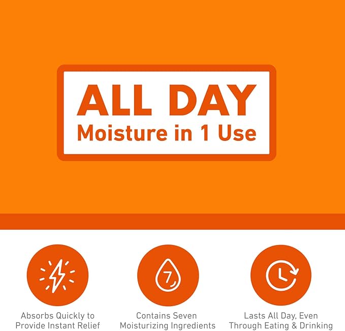 O'Keeffe's Unscented Lip Repair Lip Balm for Dry, Cracked Lips, Stick, (Pack of 1)