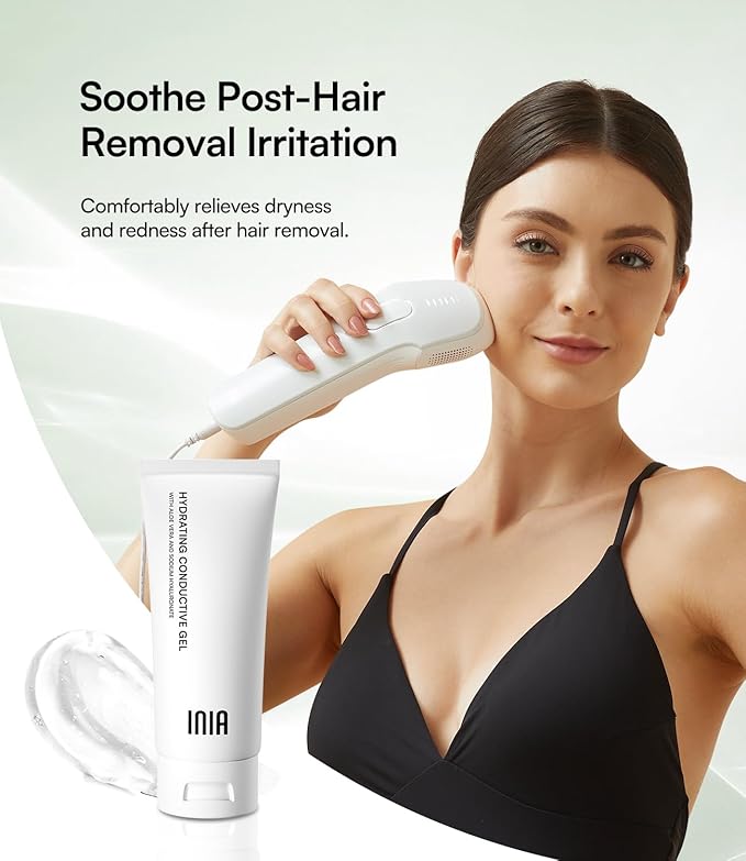 Micro-current Conductive Gel for Korean Skin Care Machines & Face Massagers – Hydrating Gel Primer with Hyaluronic Acid Facial and Body for Women and Men, 3.38 Fl Oz*2