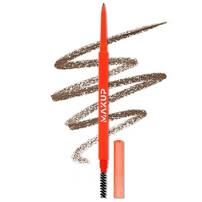 Makup Beauty Skinny Brow - Ultra Thin Eyebrow Pencil, Waterproof, Precise Micro Brow Pencil creates Hair-like Strokes for Full, Natural Brows Light Brown (Taupe)