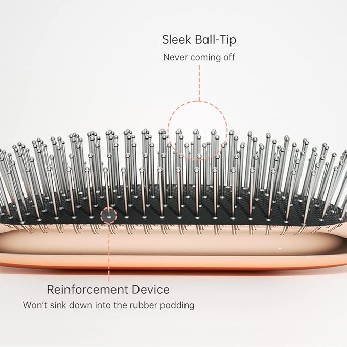 Melbang Hair Brush for Thick Curly Thin Long Short Wet or Dry Hair Adds Shine and Makes Hair Smooth Hair Comb Paddle Hair Brush for Men Women Kid