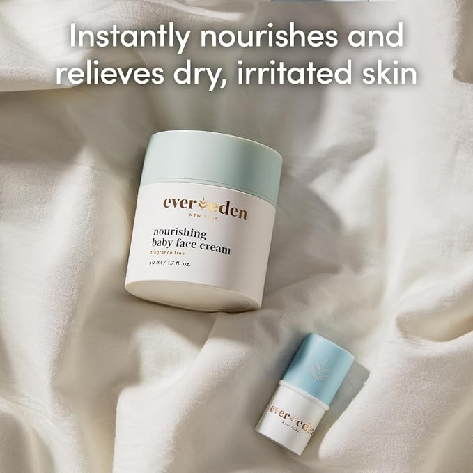 Evereden Baby Lip Balm, 0.14 oz | Clean Baby Care | Non-toxic and Fragrance Free Skincare