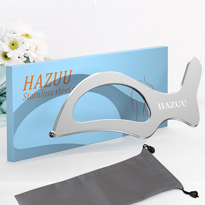 Stainless Steel Guasha Scraping Massage Tool for Soft Tissue Therapy, Ideal for Back, Legs, Arms, Neck, Shoulder Relief (Bird Shape)