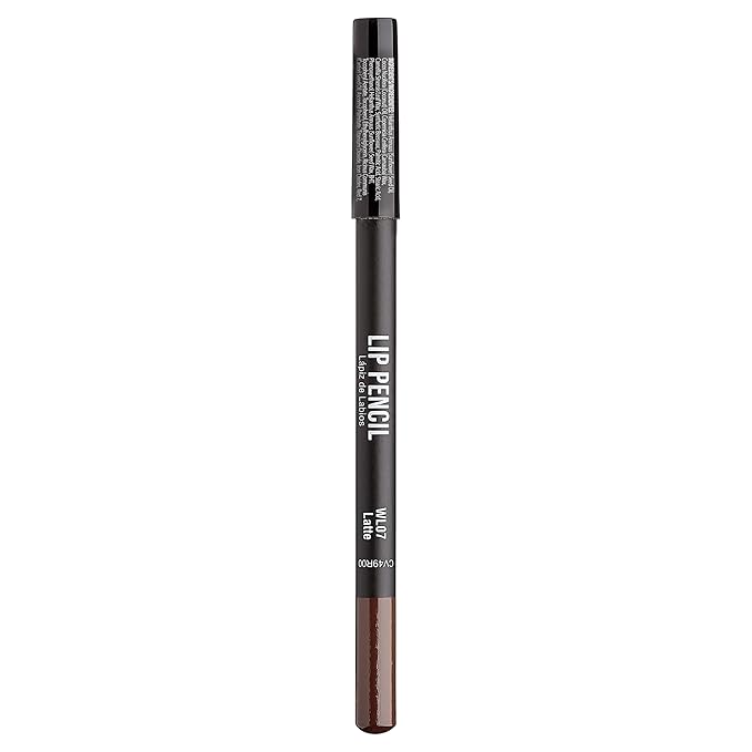 Professional Slim Lip Pencil, Creamy Soft Lip Liner, Smooth Long-Lasting Rich Lip Color, Natural Lip Makeup, Water-Resistant Lip Crayon (Latte)