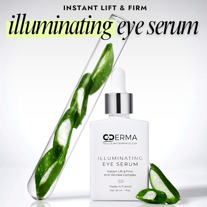 Anti aging eye serum reduces