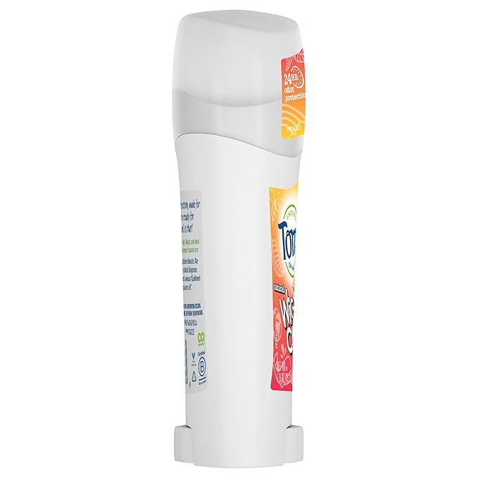Tom's of Maine Aluminum-Free Wicked Cool! Natural Deodorant for Kids, Summer Fun, 1.6 oz. (Pack of 3) (Packaging May Vary)