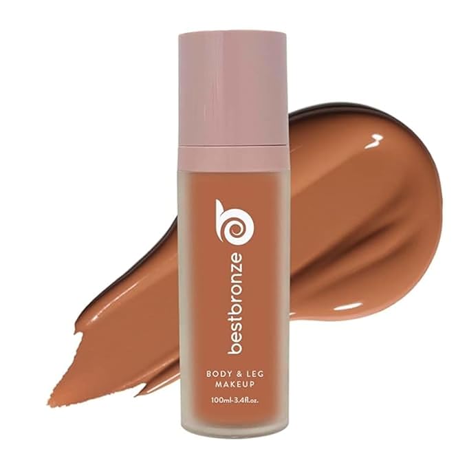 Best Bronze Bombshell Body Makeup - Tattoo Cover Up Makeup & Body Foundation Waterproof - Tattoo Concealer Waterproof for Scars, Varicose Veins Cover Up & Leg Foundation (NW50 Rich Coffee Neutral)