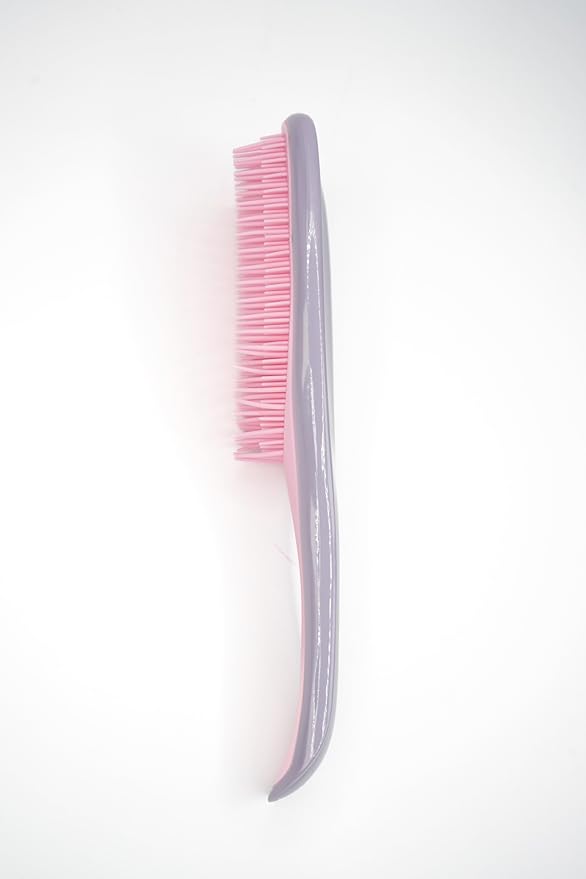 Pink & Purple Dual Length Bristles Hair Brush