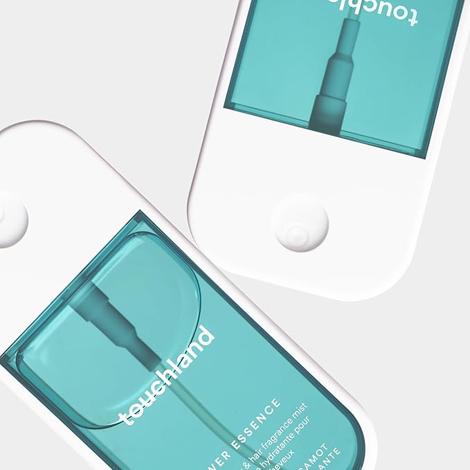 Touchland Power Essence Hydrating Body & Hair Fragrance, Sparkling Bergamot, 2 FL. OZ. Travel Size Body Mist