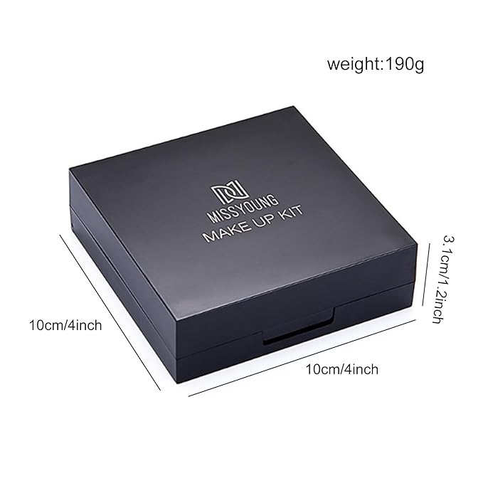 Makeup Eyeshadow Palettes, 25 Colors Protable Multifunction Blush