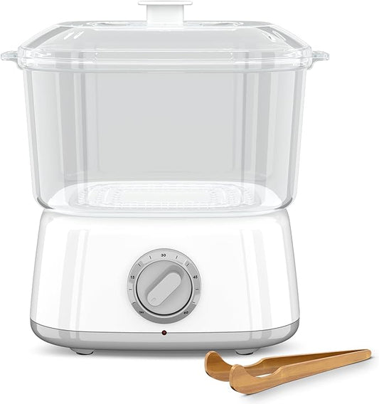 Hot Towel Warmer, Rapid Heating Towel Steamer for Facials can Hold 12 Mini Wet Towels, Portable Mini Towel Warmer for Bathroom,Spa and Salon.