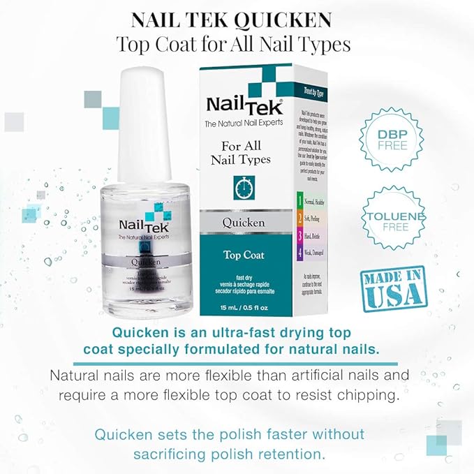 Nail Tek Quicken, Fast Drying
