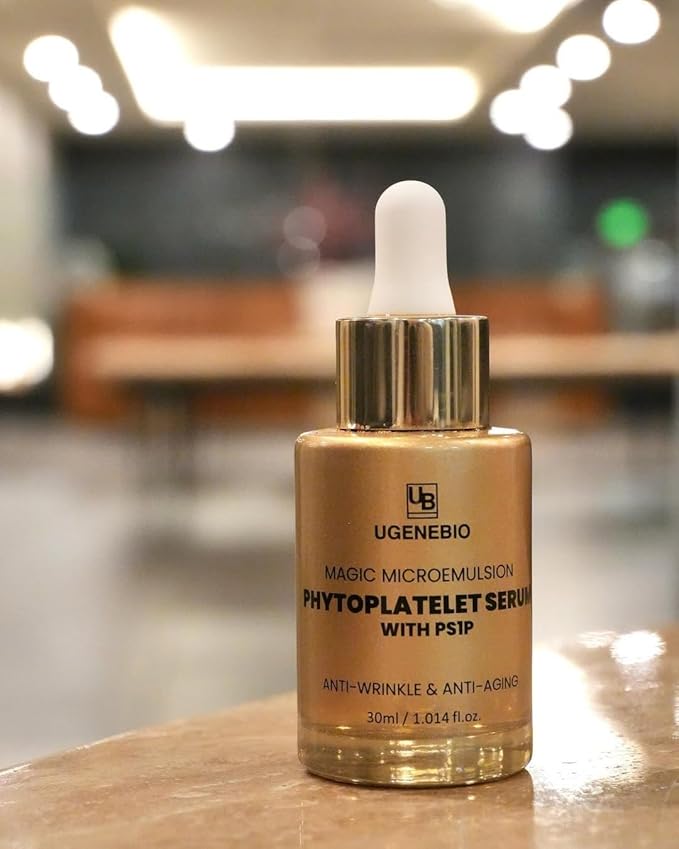 Phytoplatelet Serum – Antioxidant, Hydrating K-Beauty Skincare - Advanced Anti-Wrinkle Treatment with PS1P, Niacinamide & Vitamin C