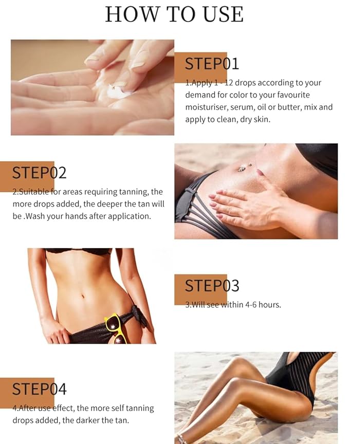 Tan Drops For The Body Illuminating