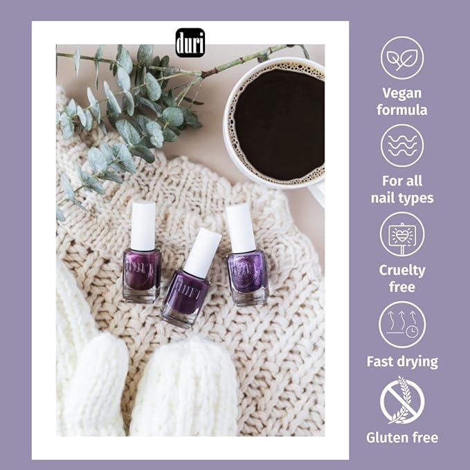 duri Metallic Shimmer Nail Polish