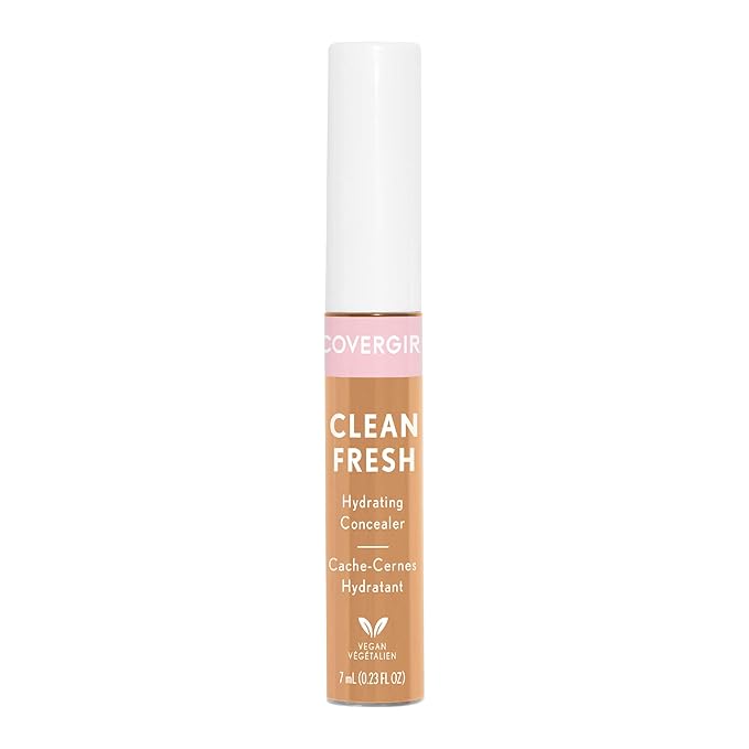 COVERGIRL Clean Fresh Hydrating Concealer, Medium, 0.23 Fl Oz (Pack of 2)