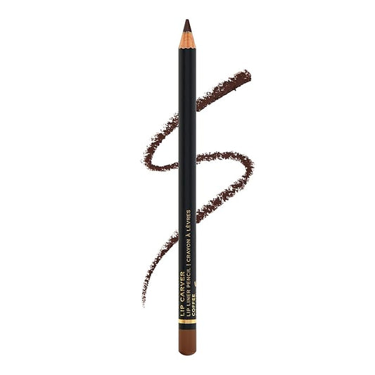 Lavaa Beauty LIP CARVER Lip Liner Pencil Creamy Long Lasting Wooden Lip Pencil | Waterproof Lip Liner | (Coffee)