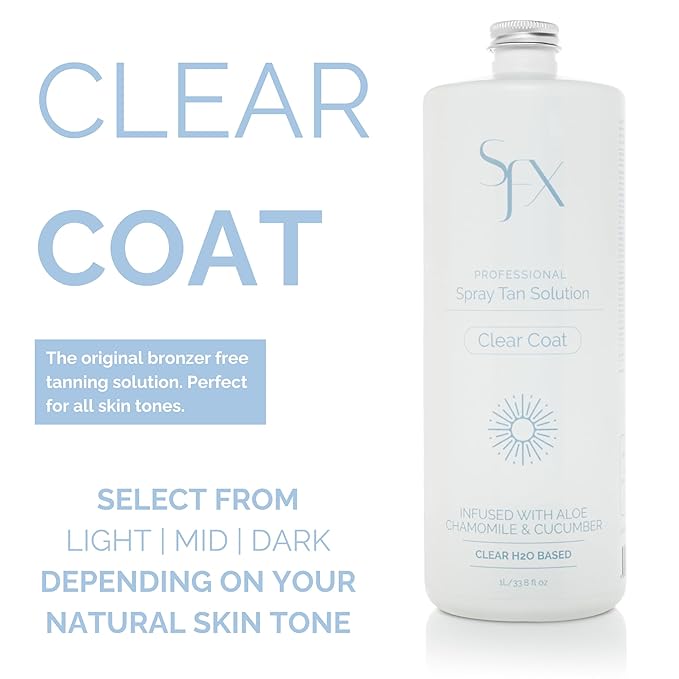 SunFX CLEARCOAT All Natural Spray Tanning
