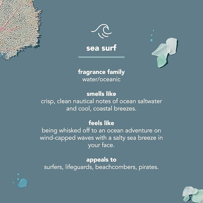 Method Men Beard Oil, Sea + Surf, 1 Ounce, 3 pack