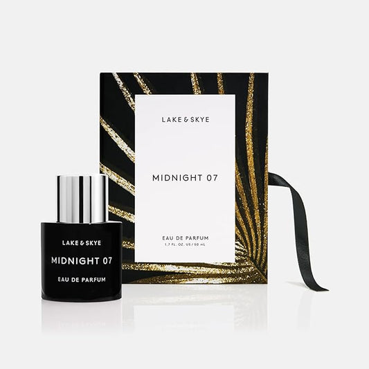 Lake & Skye Midnight 07 Eau de Parfum, Long Lasting Fragrance, 1.7 fl oz (50 ml) - Spicy, Fruity, Floral