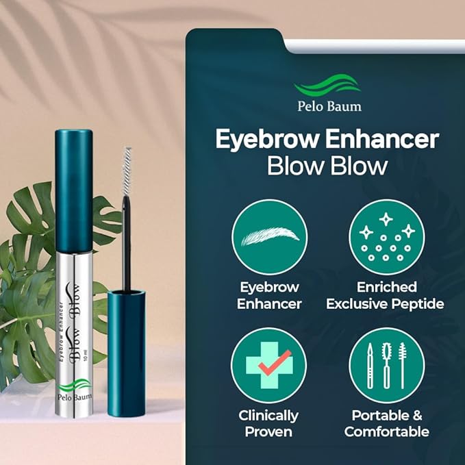 Brow Brow, Eyebrow Enhancer, Eyebrow Lenght, Fullness, Thickness, Made In Korea (10ml, 0.3 fl.oz)