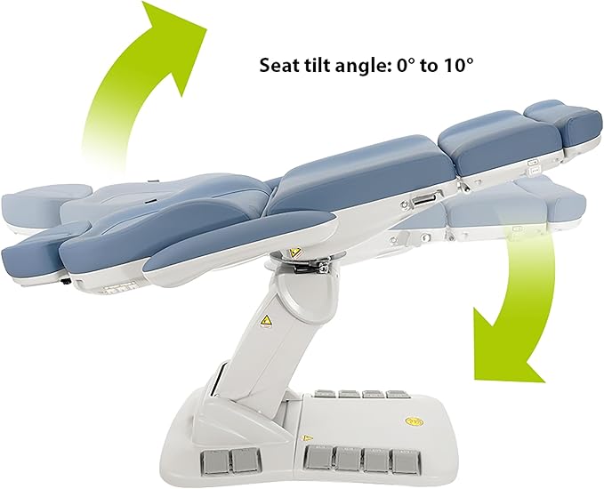 SKINACT Palma Electric Medical Spa Treatment Table (Light Saphire)