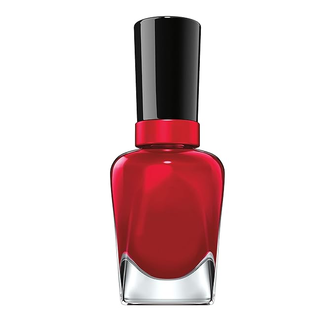 Sally Hansen Miracle Gel Nail Polish, Shade Rhapsody Red 449 (Packaging May Vary) (Pack of 2)