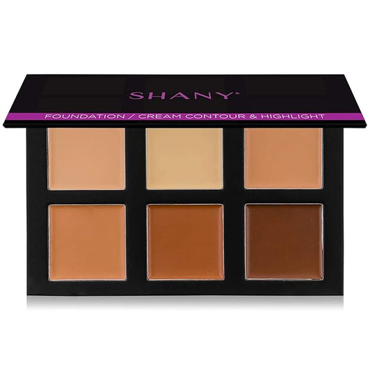 SHANY Foundation Cream Contour & Highlight Makeup Palette
