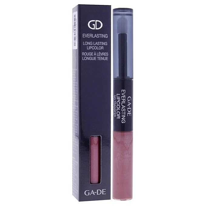 GA-DE Everlasting Lip Color, 28 - Full Coverage, Non-Oily, Moisturizing, Long Lasting Lipstick - Dries Quickly into Ultra-Thin Film - 0.28 oz