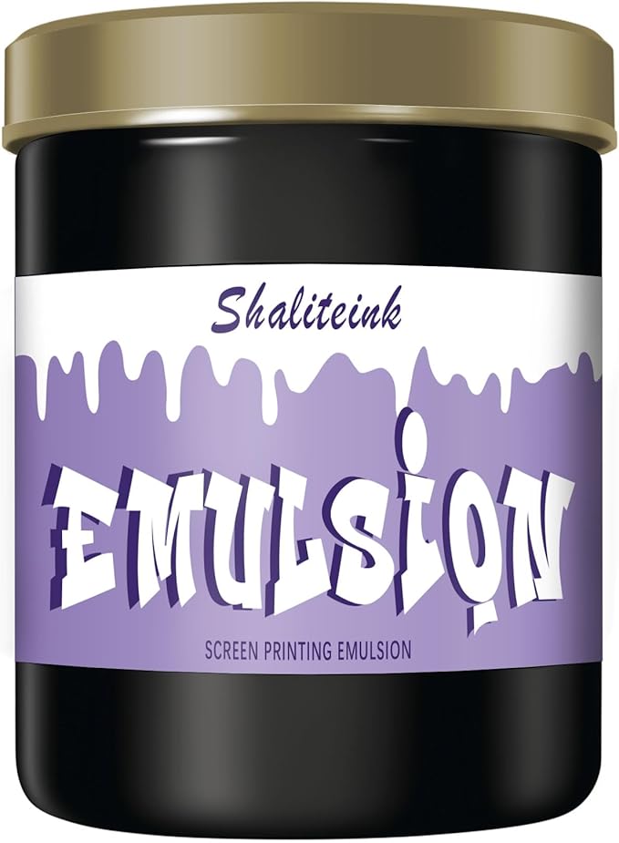 Shaliteink Screen Printing Emulsion Premium Pre-Sensitized Photo Emulsion for Silk Screen Printing,Screen Printing Ink Applications,Screen Printing Kit,Screen Printing Supplies(32oz)