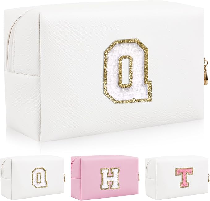 Personalized initial letter patch makeup