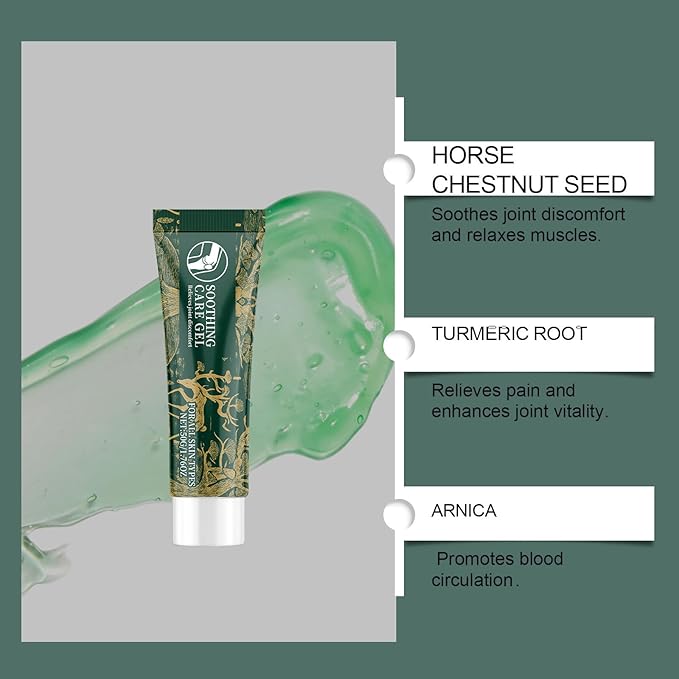 Joint Relief Gel, Soothing Massage Cream, Rapid Muscle Cream for Knees, Lumbar Spine, Neck, Hands and feet (1pcs)