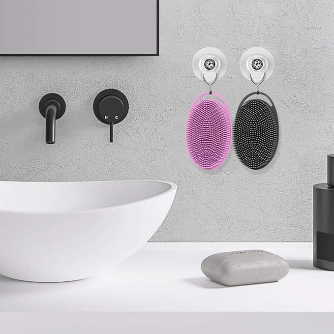 Soft silicone body shower??exfoliating silicone