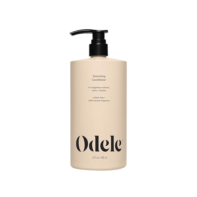 Odele Volumizing Sulfate-Free Conditioner, Adds Moisture, Shine, and Fullness for Straight or Wavy Hair Types, 32 Fl Oz
