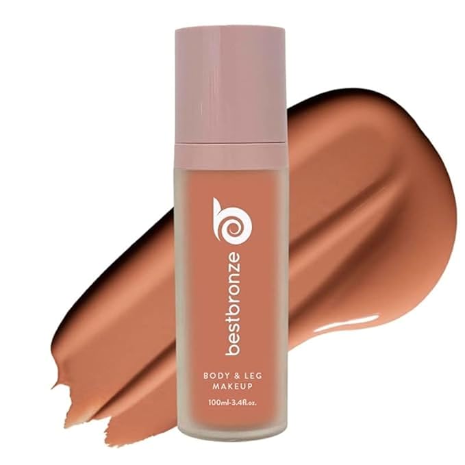 Best Bronze Bombshell Body Makeup - Tattoo Cover Up Makeup & Body Foundation Waterproof - Tattoo Concealer Waterproof for Scars, Varicose Veins Cover Up & Leg Foundation (NW57 Rich Mahogany Red)