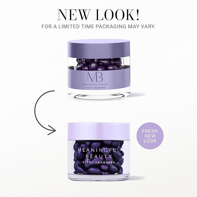 Meaningful Beauty Wrinkle Smoothing Capsules Advanced Formula With Hyaluronic Acid , 60 Count