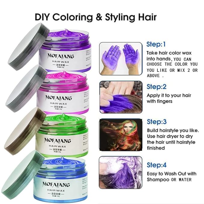 Temporary Hair Color Chalk For