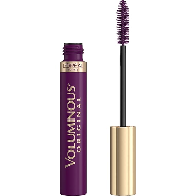 L'Oreal Paris L’Oreal Paris Original Voluminous Mascara, Building Mascara Volume and Length Formula, Washable, Deep Violet, 0.26 Fl Oz., 1 Count