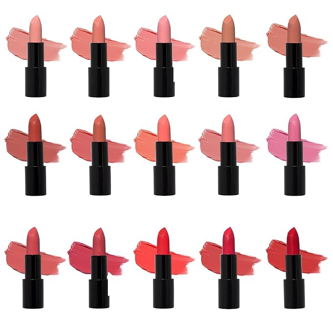 Radiant Professional Advanced Care Lipstick - Ultra Nourishing, Moisturizing Long Lasting Matte Lipstick With Vitamin E- UVA UVB Filters - VELVET (09 DUSTY PINK – PINKISH NUDE)