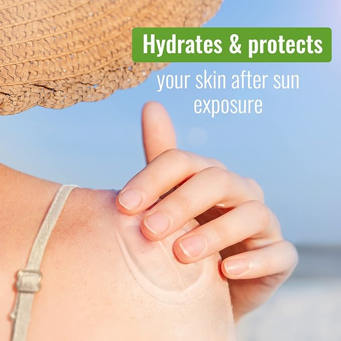 Aloe Vera Gel for Skin with Manuka Honey - Pure Aloe Vera Gel for Sunburn Relief - Organic Aloe Vera Gel for Face, Acne, and Scars - Aloe Gel for Hair and Dry Scalp - 100 Percent Pure Aloe Vera Gel