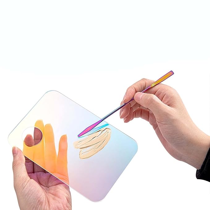 Pink Cosmetic Makeup Palette, Nail Art Palette