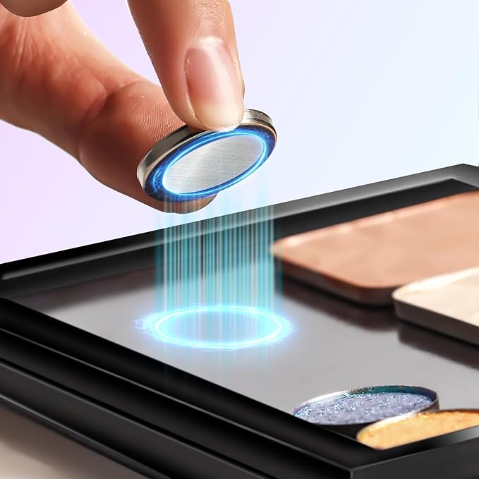 4-Layer Magnetic Makeup Palette Empty, Large Depotting Makeup Palette for Eyeshadow, Blush Powder, Lipstick