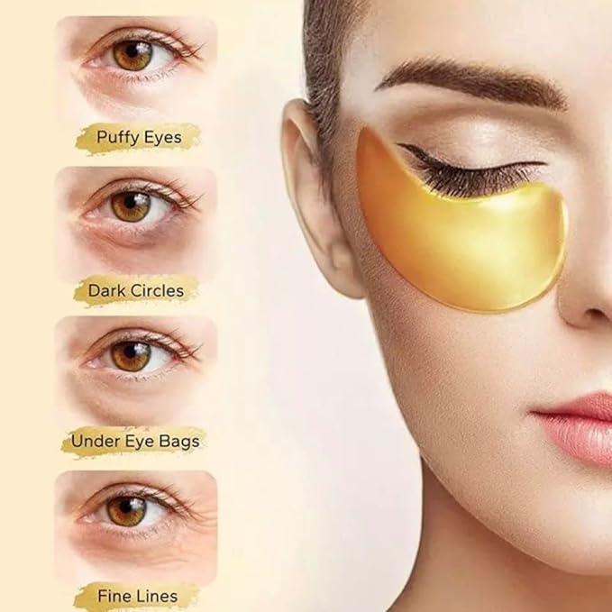 Under Eye Patches Collagen Crystal Eye Mask, Under Eye Mask for Face Care, Eye Masks for Puffiness and Dark Circles, Firming, Moisturizing Eye Mask