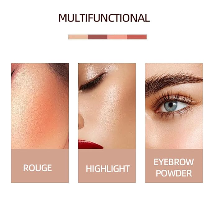 Mattew Eyeshadow Palette 9 Colors Cool Toned Matte Glitter Eyeshadow Palette (Color 01)