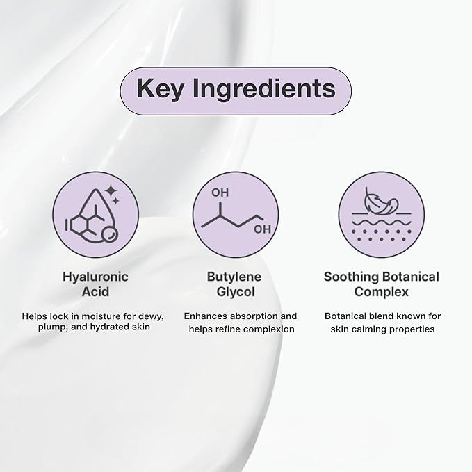 Naisture Hyaluronic Acid Emulsion – Lightweight Face Moisturizer, Niacinamide for Layering Hydration & Skin Barrier Support