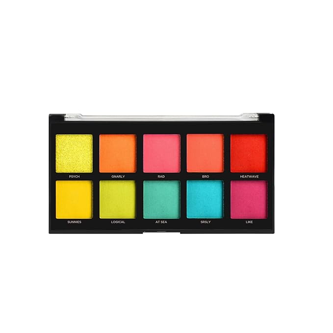 Profusion Cosmetics 10 Shade Eyeshadow Palette - High